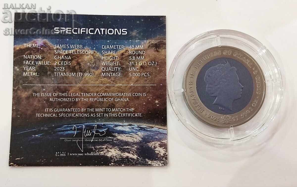 Titan 2 Ceedi Telescope James Webb 2023 Space with price 130.00 BGN | € 66.47 Titan 2 Ceedi Telescope James Webb 2023 Space with price 130.00 BGN | € 66.47