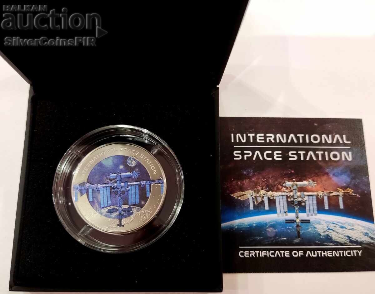Delivery of Titan 1/2 Dollar International Space Station 2023 Fiji Delivery of Titan 1/2 Dollar International Space Station 2023 Fiji
