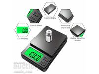 Mini cântar de buzunar digital 0.01 - 500 gr. + baterie