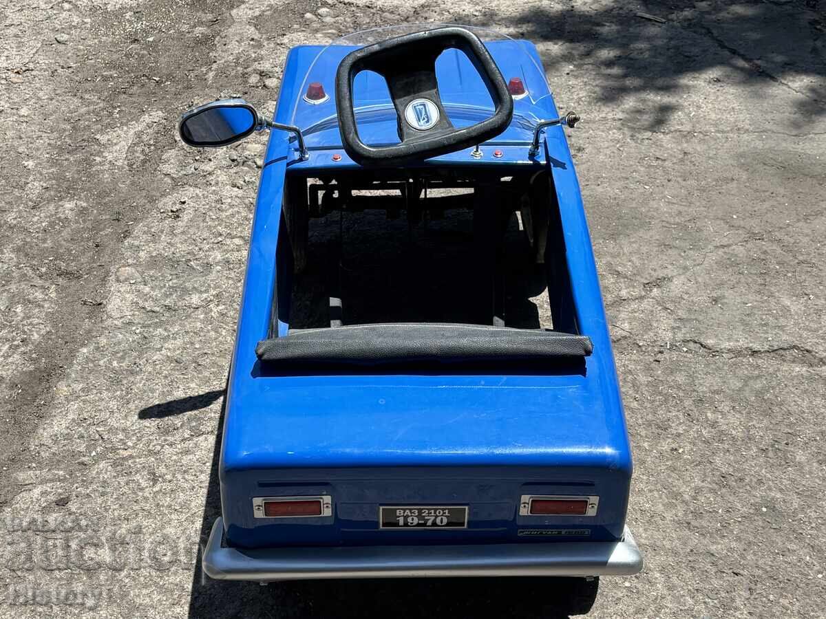 Auction Laminated children's pedal car VAZ Auction Laminated children's pedal car VAZ
