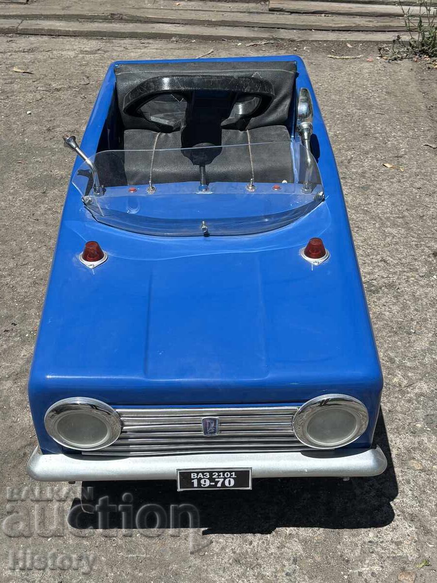 Laminated children's pedal car VAZ Laminated children's pedal car VAZ