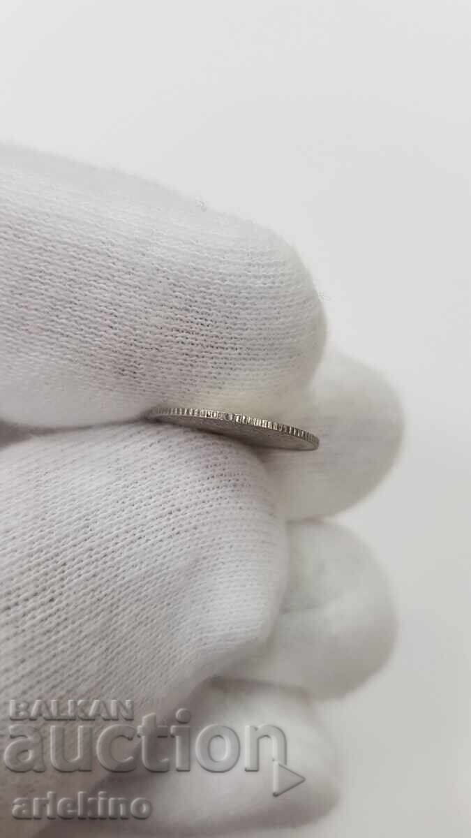 Auction  Rare French Silver Coin 20 Centimes 1850 A - Ceres