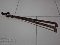 Old tongs, dilaf, wrought iron