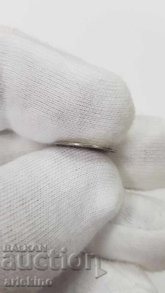 Доставка на Рядка сребърна италианска монета 20 centisimi 1863 г.