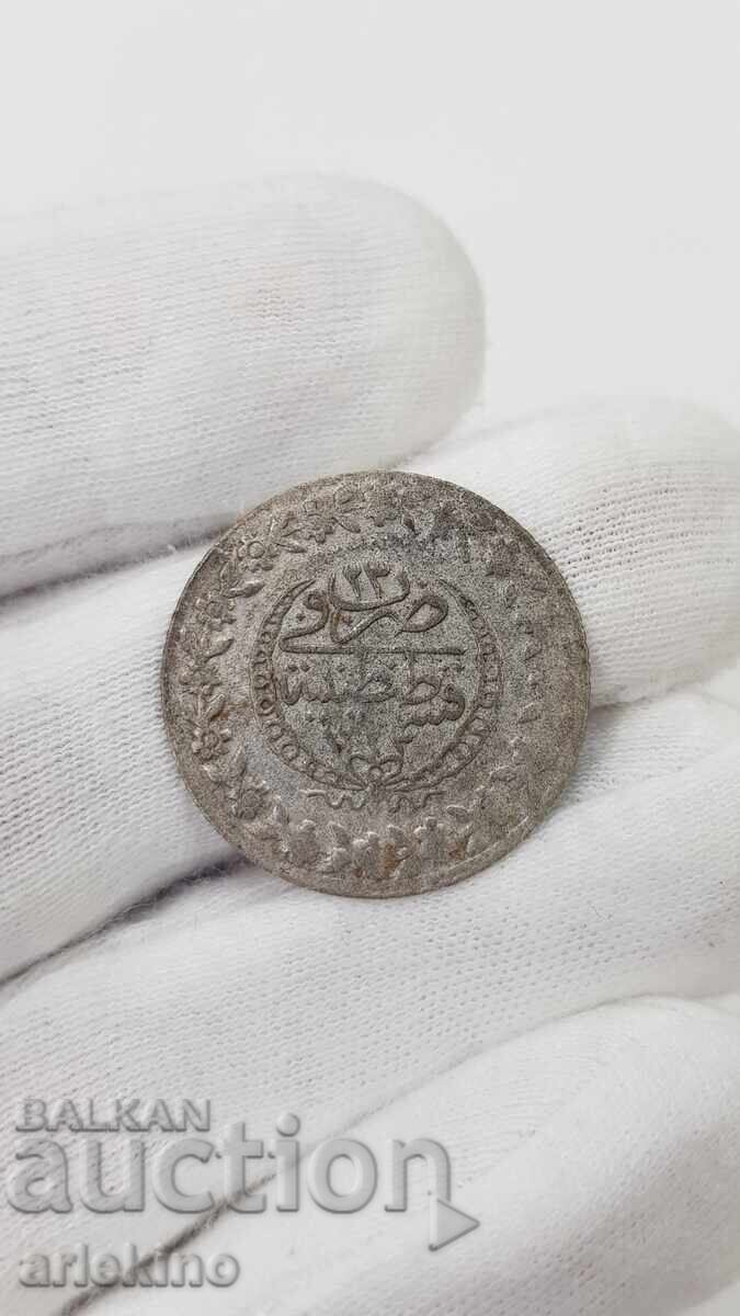Collectible Turkish Ottoman Coin - Low Grade Silver 20th Century with price 8.00 BGN | € 4.09 Collectible Turkish Ottoman Coin - Low Grade Silver 20th Century with price 8.00 BGN | € 4.09