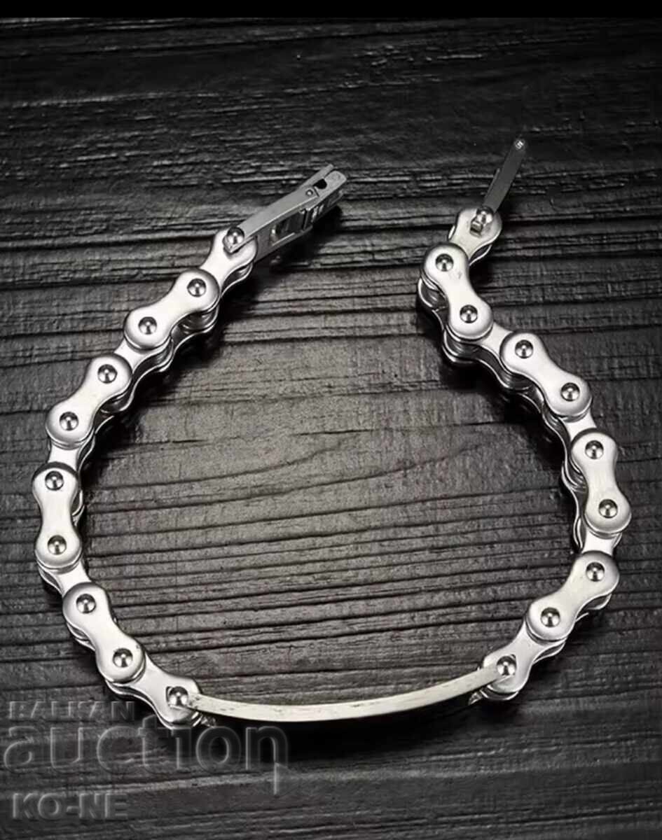 Δημοπρασία Ανδρικά βραχιόλια με πλακάκι