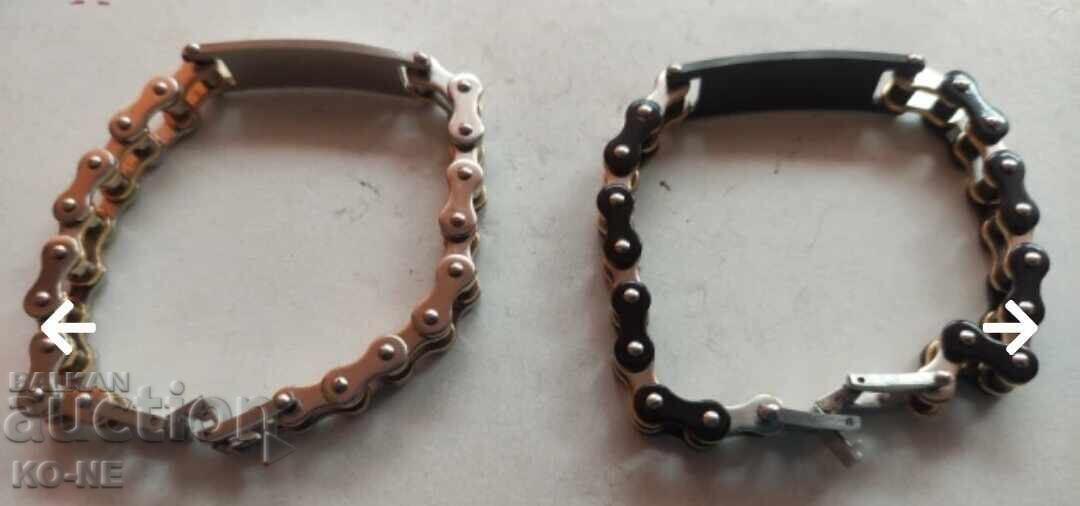 Παράδοση Ανδρικά βραχιόλια με πλακάκι