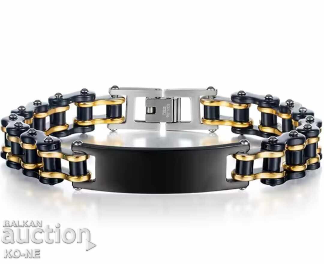 Ανδρικά βραχιόλια με πλακάκι