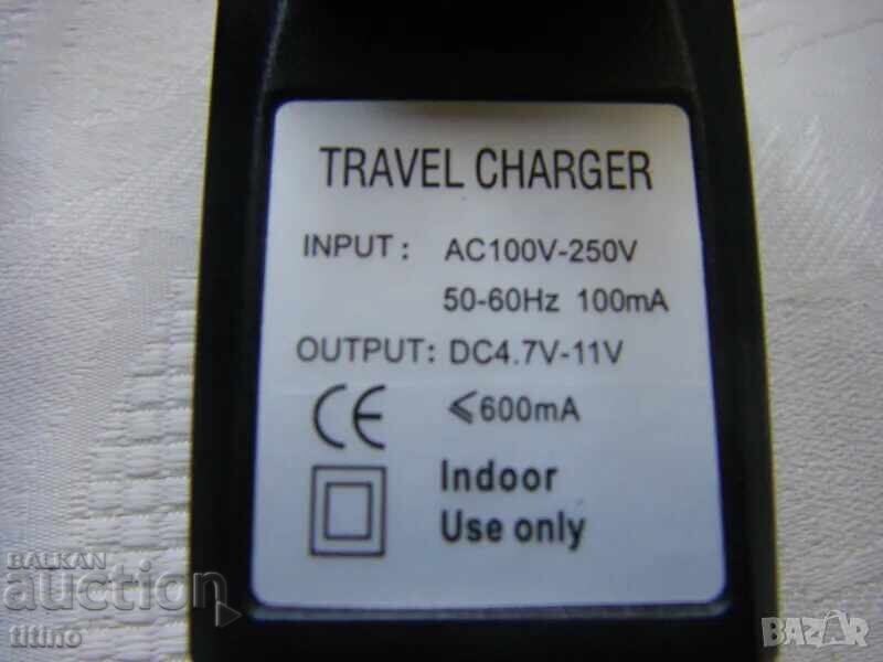 Μετασχηματιστής AC 100V-250V/DC 4.7V-11V, 600mA - 5