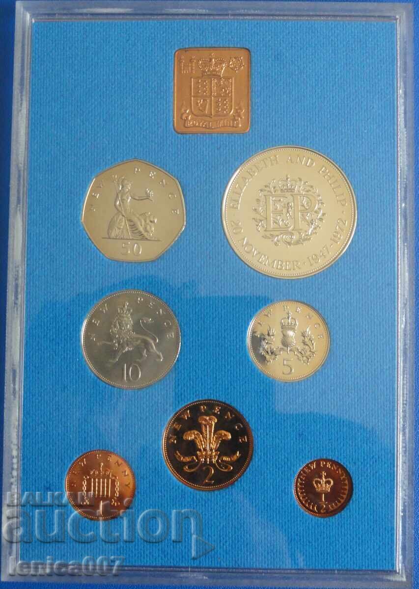 Livrarea Marea Britanie 1972 - Lot de monede Livrarea Marea Britanie 1972 - Lot de monede