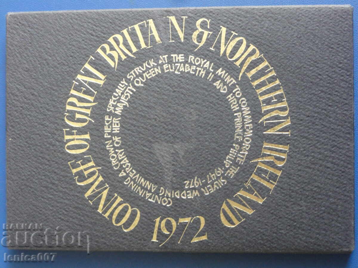 Ηνωμένο Βασίλειο 1972 - Σειρά νομισμάτων - 6 Ηνωμένο Βασίλειο 1972 - Σειρά νομισμάτων - 6