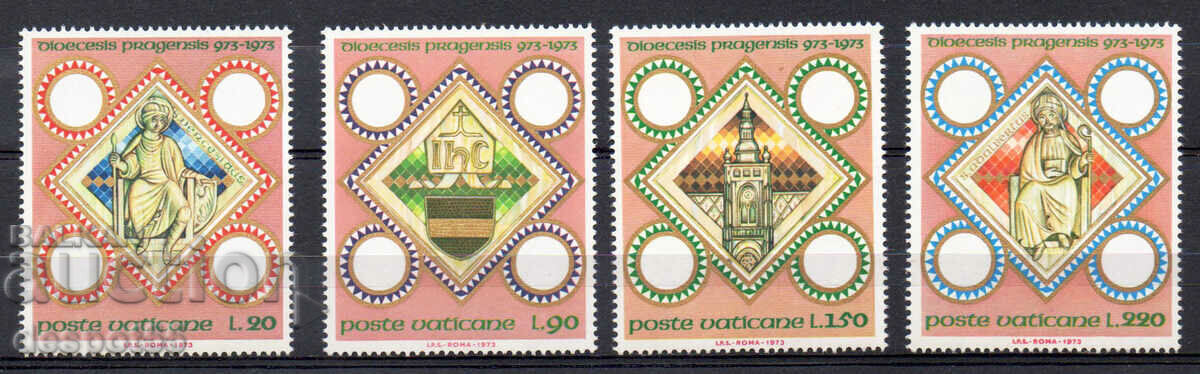 1973 Vatican. Reședința episcopală latină din Praga + Bonus