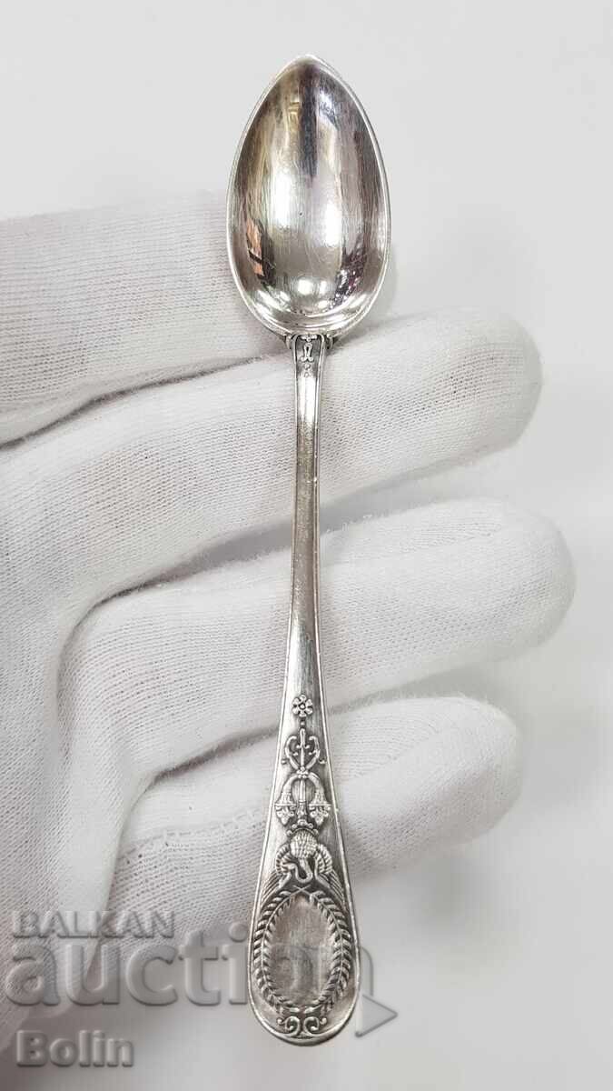 Extremely rare silver Russian spoon Karl Faberge - 5 Extremely rare silver Russian spoon Karl Faberge - 5