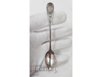 Extremely rare silver Russian spoon Karl Faberge