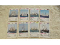 Set 32 cărți corăbii Vele