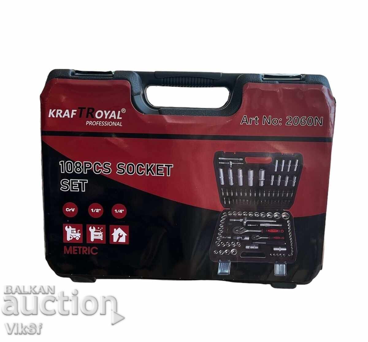 Аукцион Качествено гедоре 108 Части KRAFTROYAL ,гедория ,гидоре