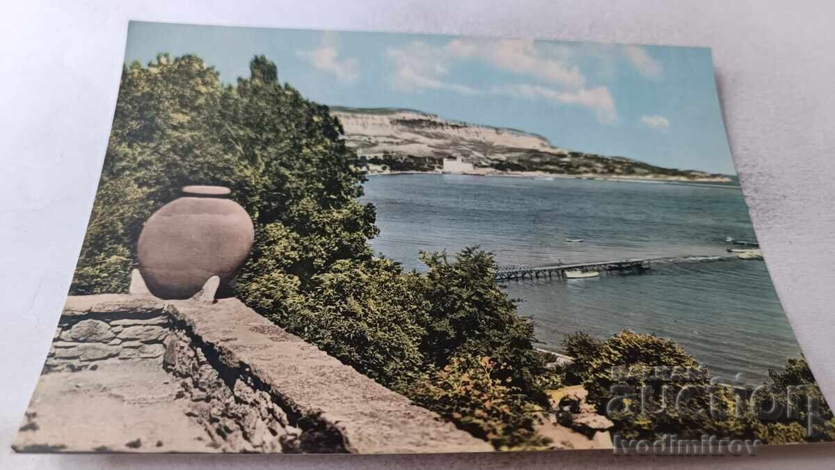Postcard Balchik View 1960
