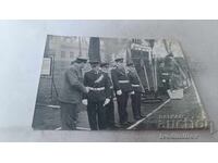 Φωτογραφία Στρατιωτών Αξιωματικών με παράσημα και μετάλλια