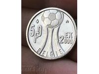 Belgium 50 Francs 2000 Football