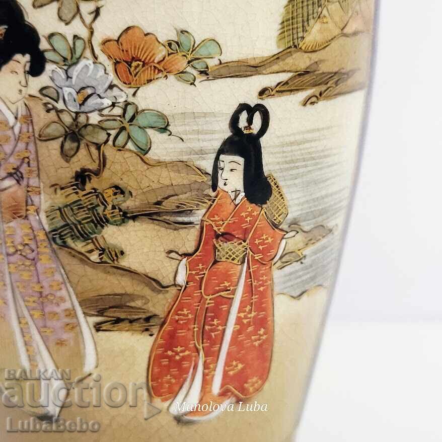 Porcelain Vase Kinkozan Sobei - 6 Porcelain Vase Kinkozan Sobei - 6