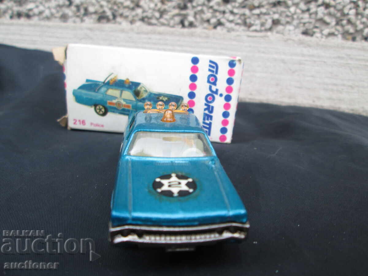 Auction  RARE POLICE MAJORETTE ORIG. BOX NEW