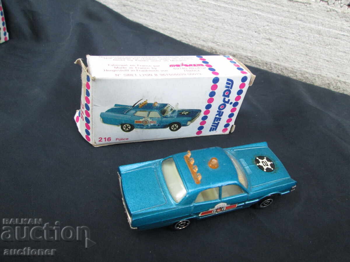 RARE POLICE MAJORETTE ORIG. BOX NEW - 7