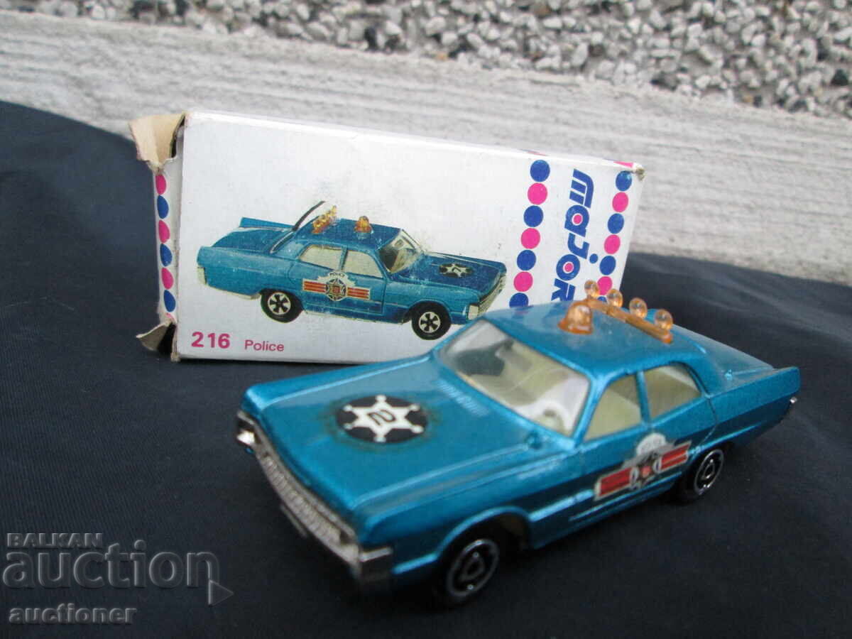 RARE POLICE MAJORETTE ORIG. BOX NEW