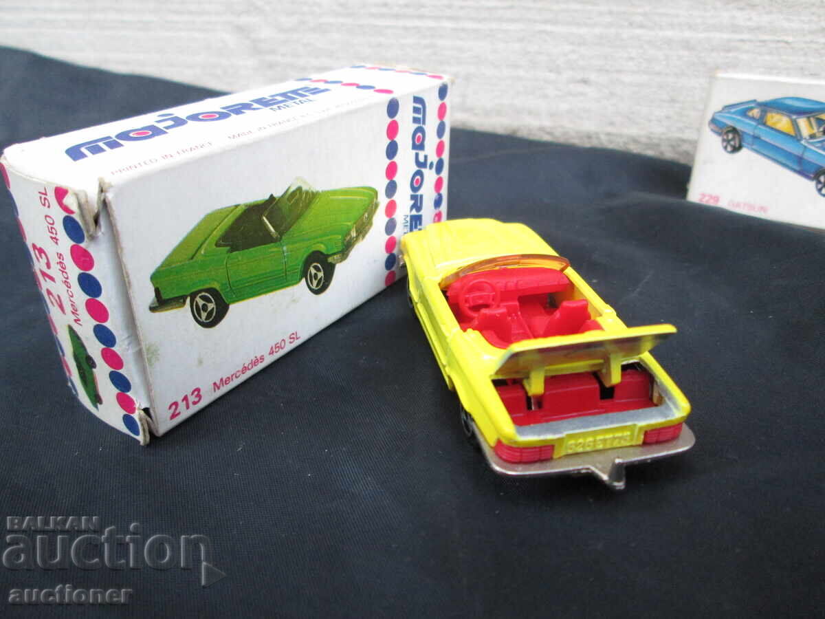 Livrarea RAR MERCEDES 450 SL MAJORETTE CUTIE ORIGINALĂ NOU