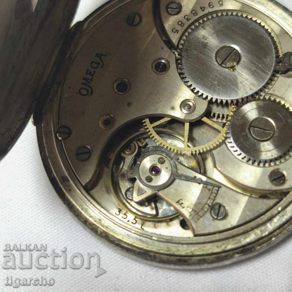 Δημοπρασία Τσέπης ρολόι OMEGA Δημοπρασία Τσέπης ρολόι OMEGA