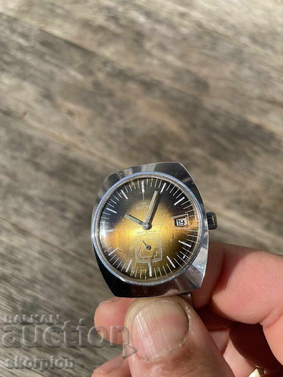 Livrarea Ceas de mână bărbătesc ANCRE VINTAGE, calibru FE 233-66