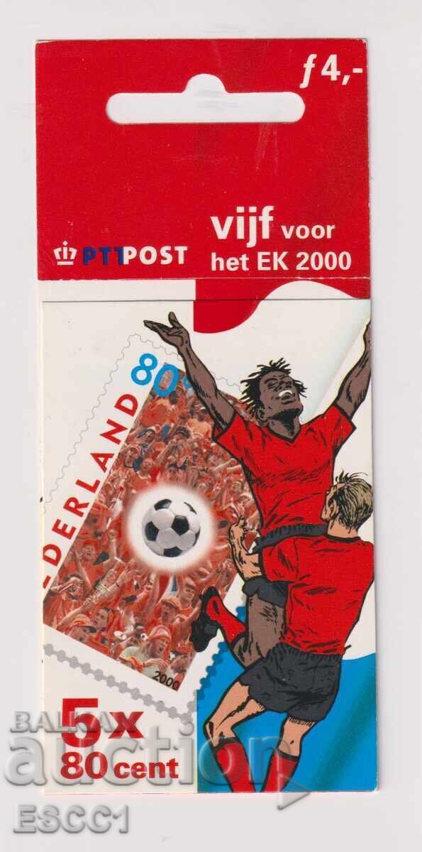 Mărci curate în carnețel Sport CE Fotbal 2000 din Olanda cu preț 6.00 BGN | € 3.07