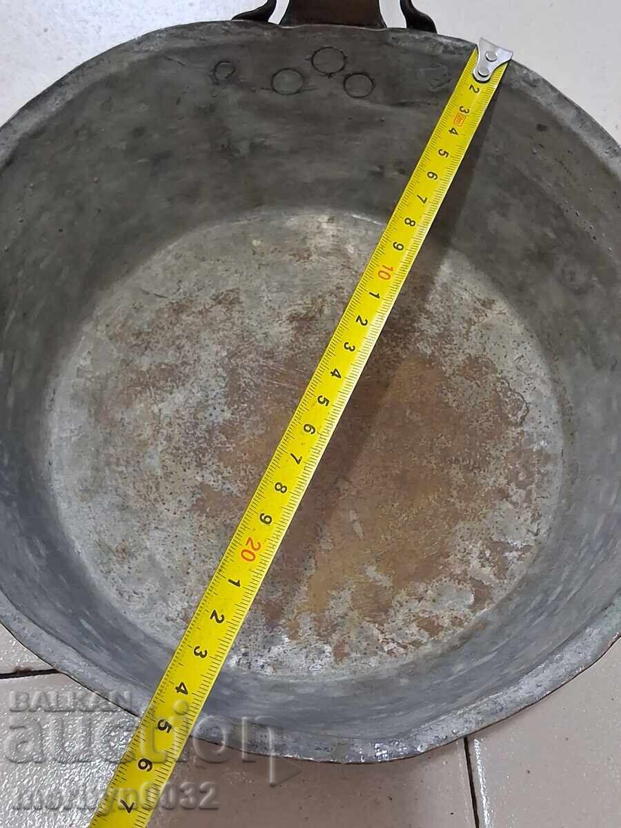 Old copper pan, copper, tray, copper vessel - 6