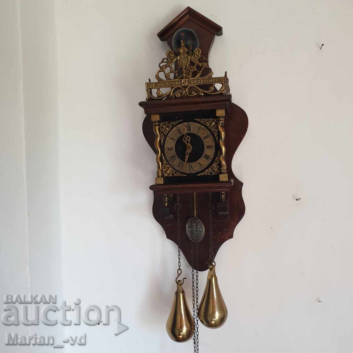 Dutch mechanical wall clock - 5