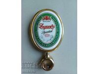 Reclamă metalică pentru aparate de bere