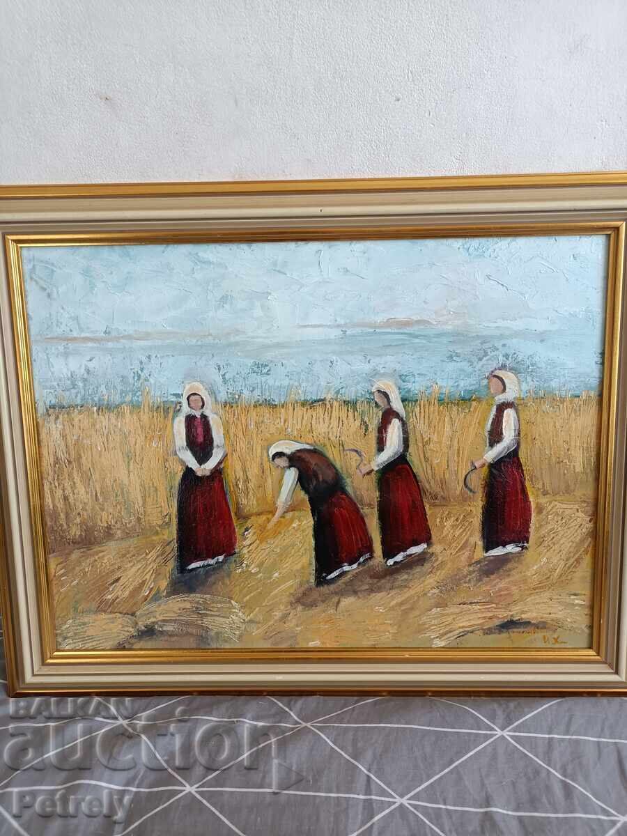 Μεγάλη ελαιογραφία με τιμή 300.00 BGN | € 153.39