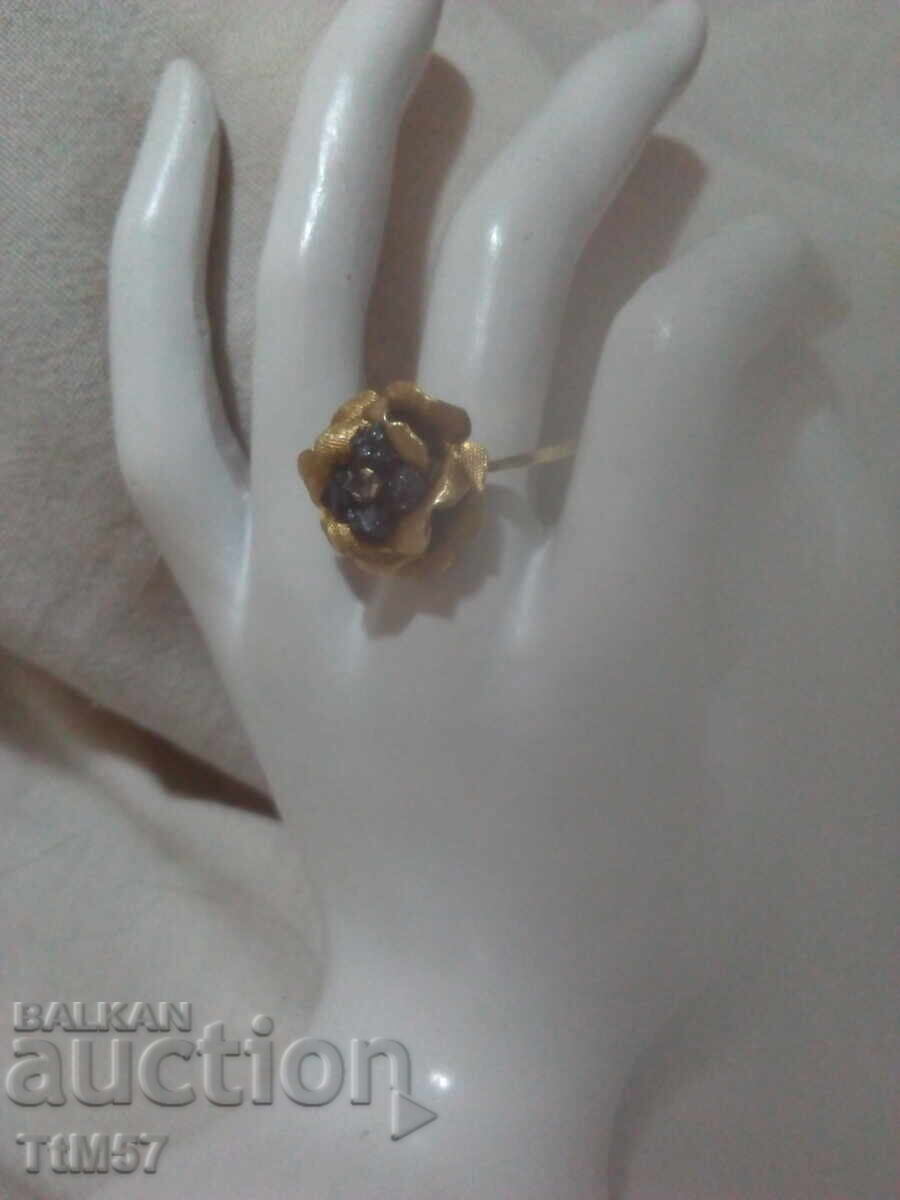 inel de aur cu diamante