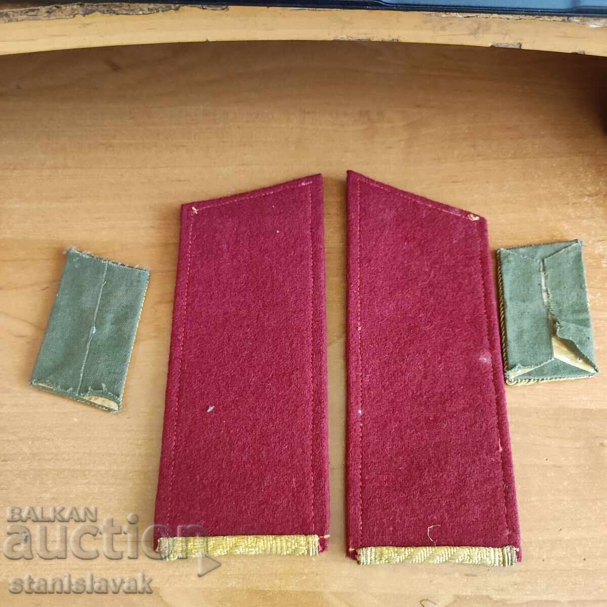 Epoleți de paradă + epoleti pentru general-locotenent cu preț 400.00 BGN | € 204.52