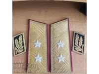 Epoleți de paradă + epoleti pentru general-locotenent