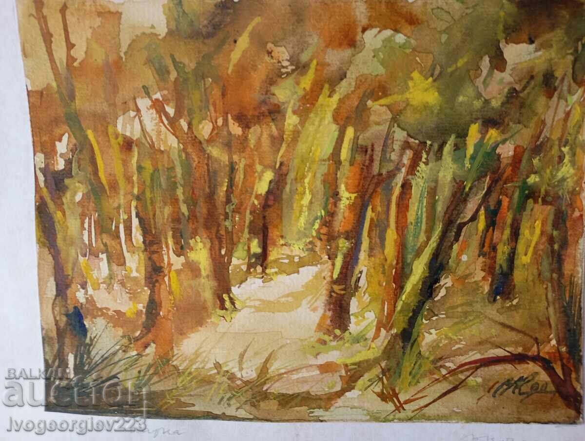 Πίνακας - τοπίο με τιμή 30.00 BGN | € 15.34 Πίνακας - τοπίο με τιμή 30.00 BGN | € 15.34