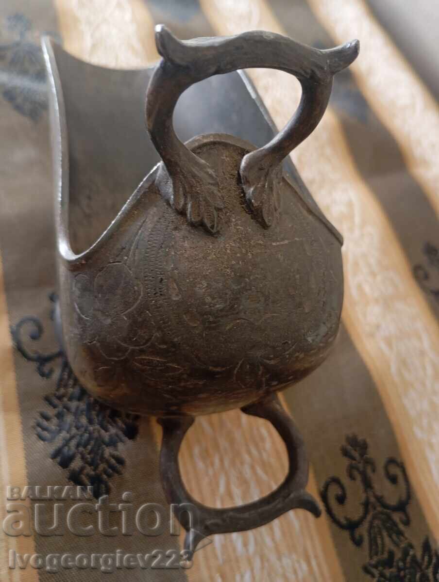 Παράδοση Ασημένια ζαχαριέρα Art Deco