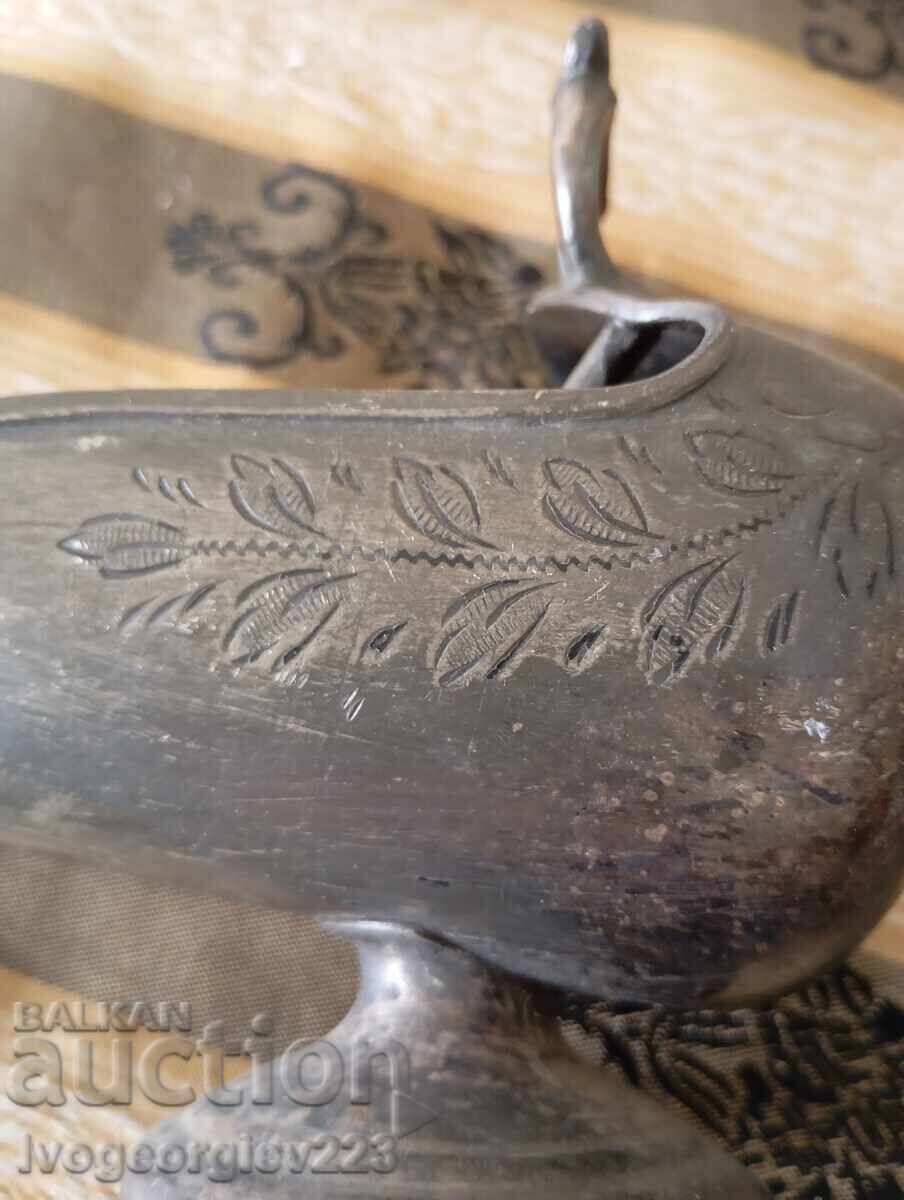 Ασημένια ζαχαριέρα Art Deco - 5