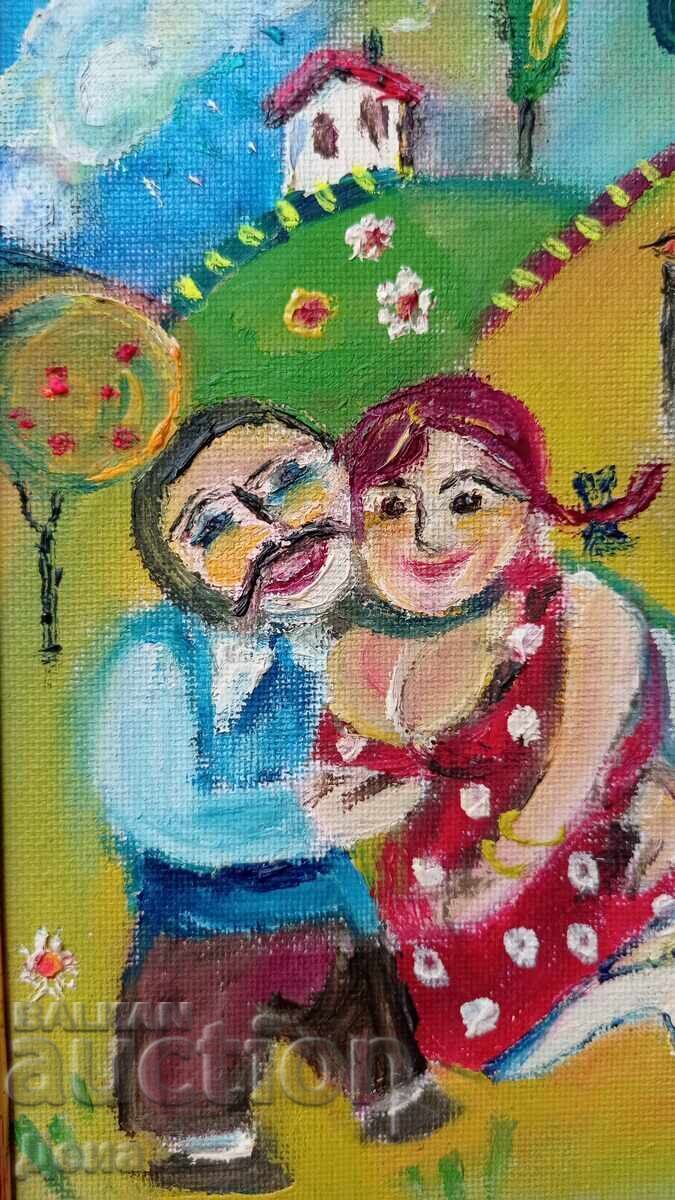 Tablou de maestru - naivism - 5