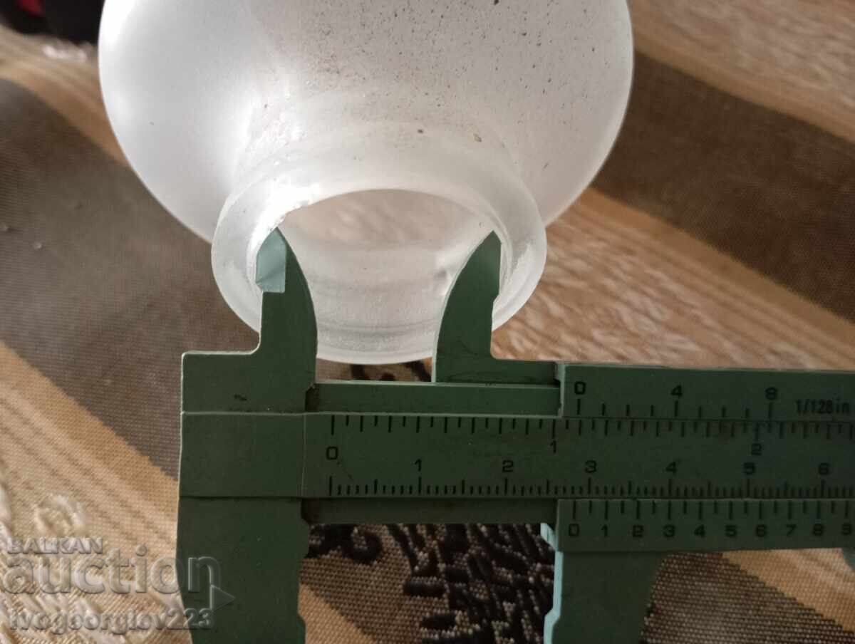 Sticlă veche pentru lampă - 5