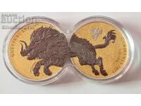 Silver 2x1 oz Golden Boar 2025 The Beasts of Germania Mint