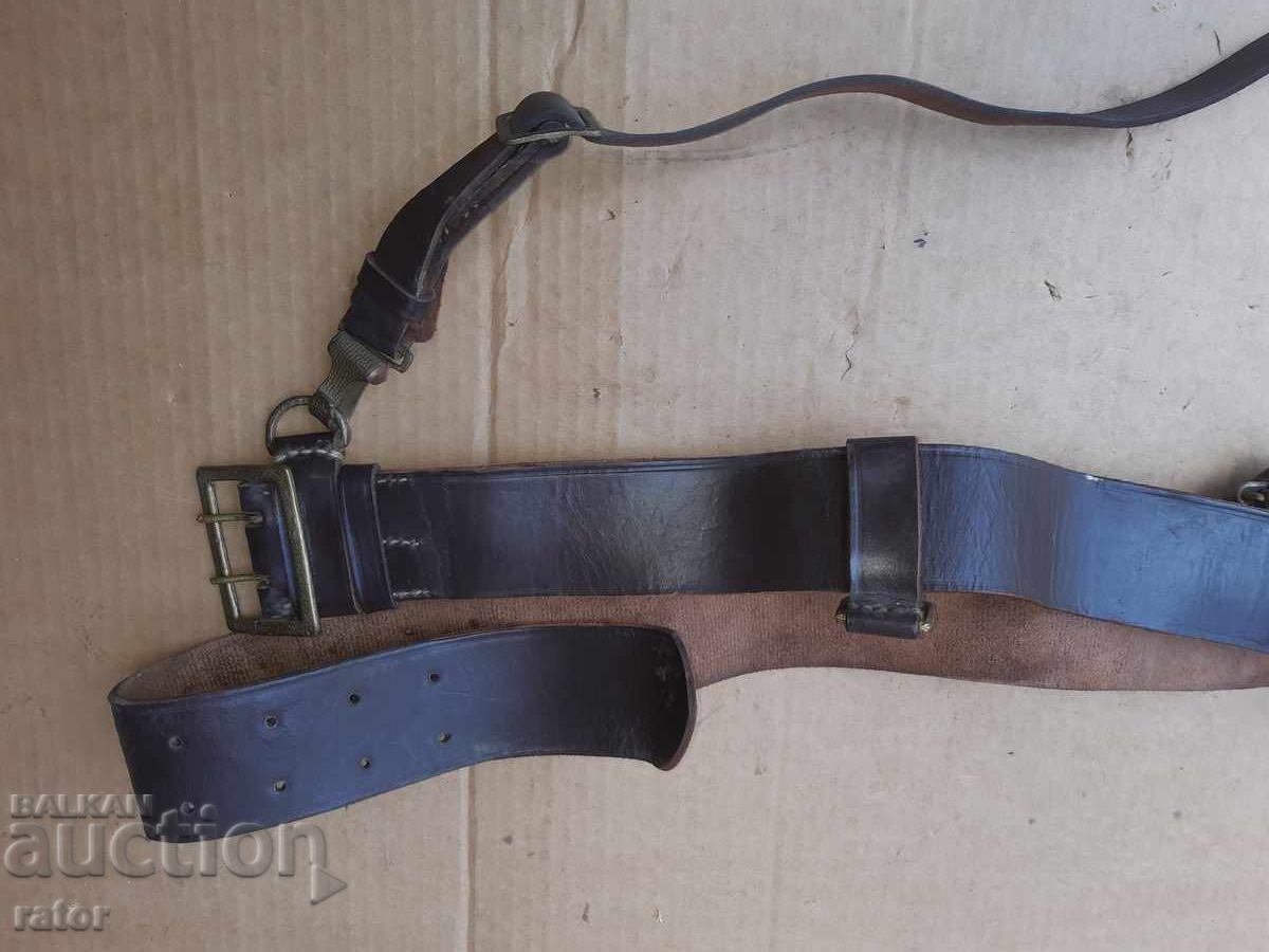 Old military dress officer's belt with sword belt, uniform with price 59.99 BGN | € 30.67