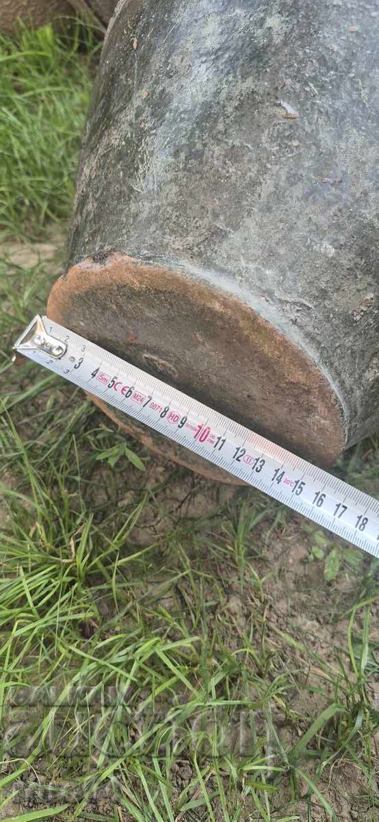 CANĂ CERAMICĂ VECHE MARE - 7