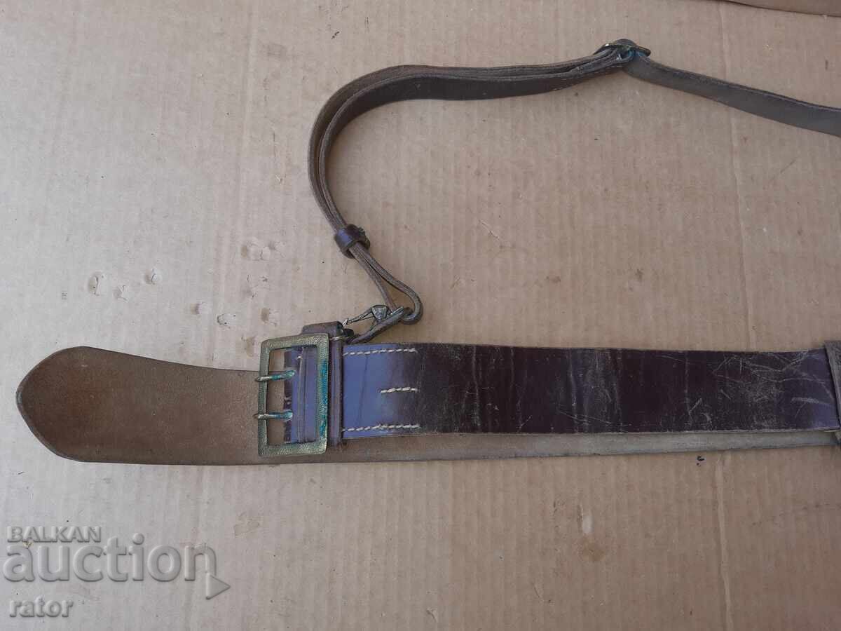 Old military dress officer's belt with sword belt, uniform with price 44.99 BGN | € 23.00 Old military dress officer's belt with sword belt, uniform with price 44.99 BGN | € 23.00