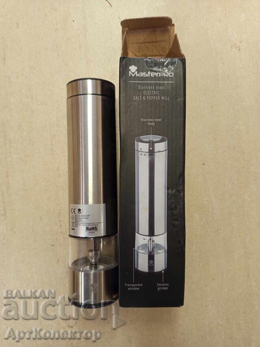 Електрическа мелничка за сол черен пипер с цена 15.00 лв. | € 7.67