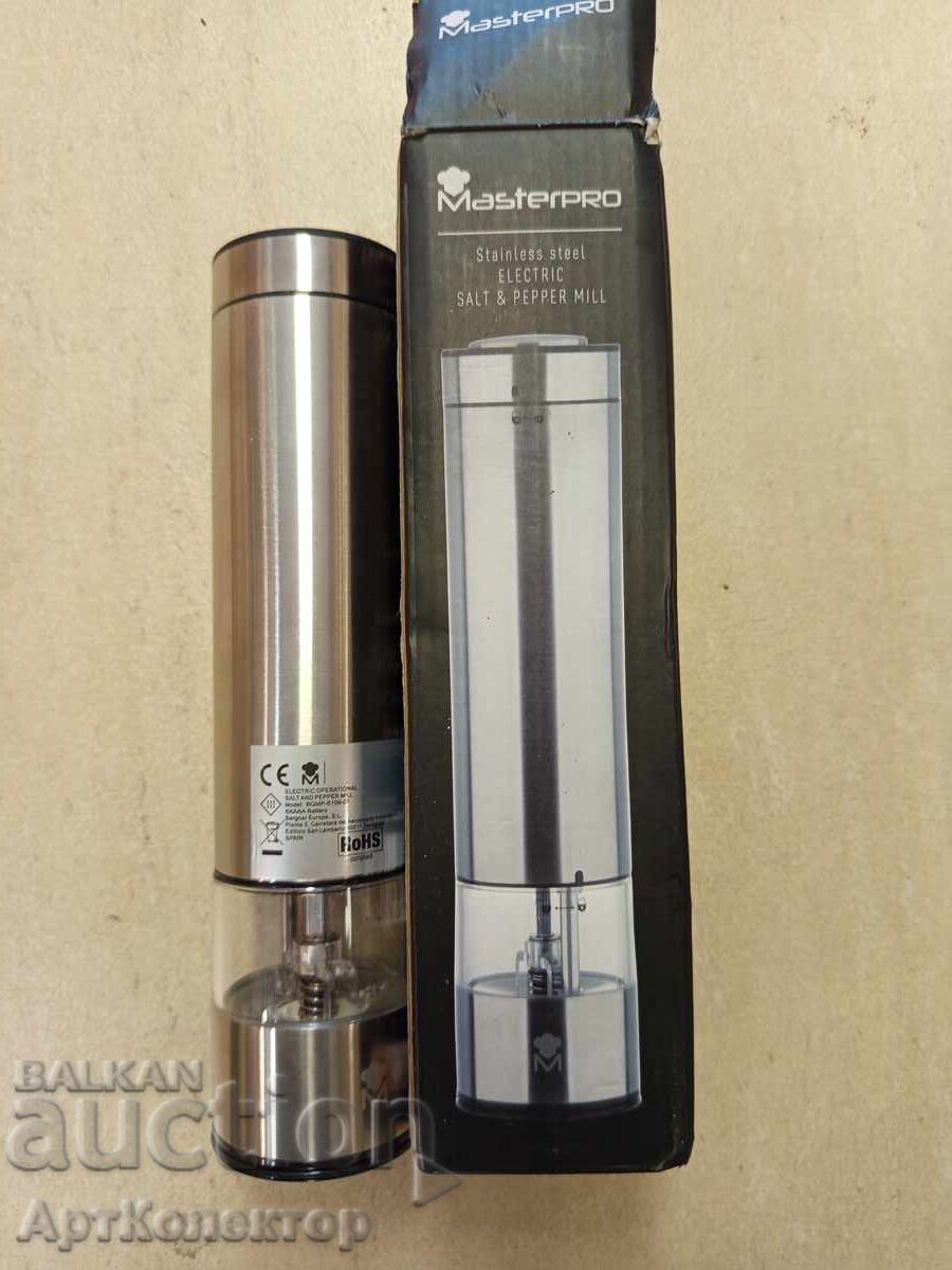 Доставка на Електрическа мелничка за сол черен пипер