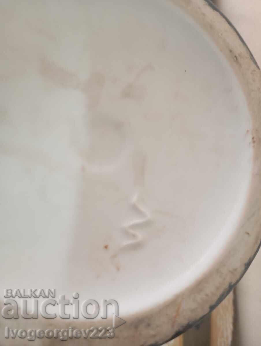 Bol de porțelan vechi cu capac - 5